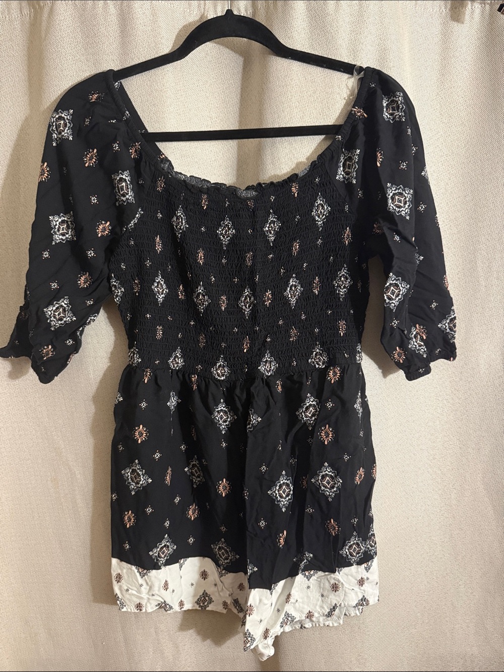 So Printed Romper